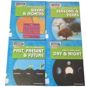 4 Hardcover Time To Learn Children's Books